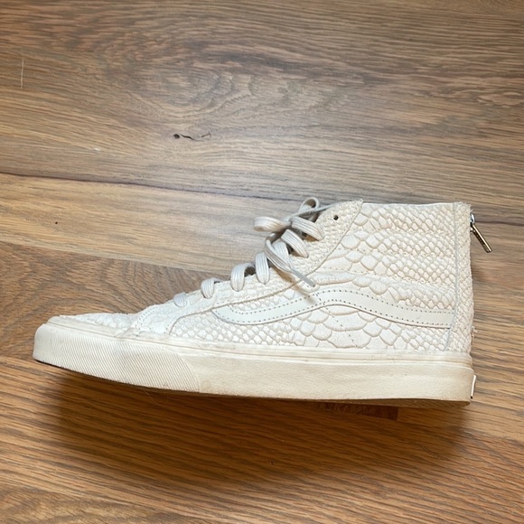 Vans SK8-Hi in Mono Python Angora UNISEX Size M 8.0/W 9.5 - Picture 9 of 9